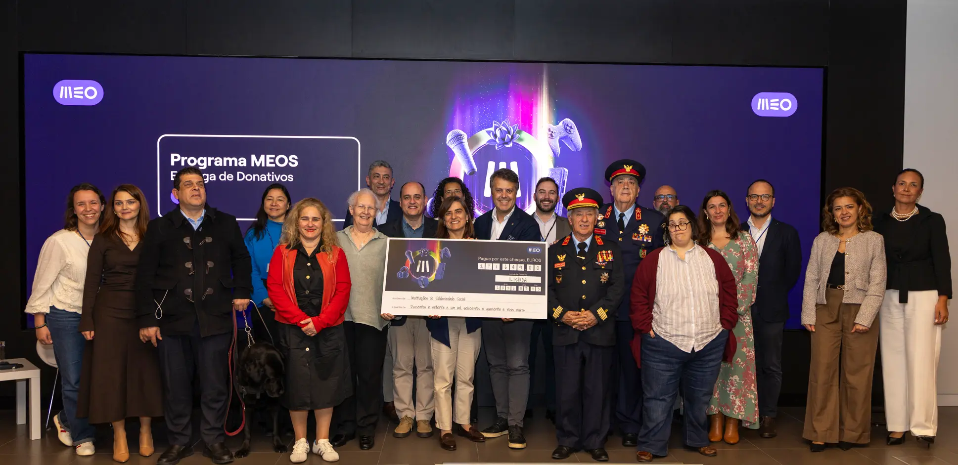 Parceiros com cheque MEOS